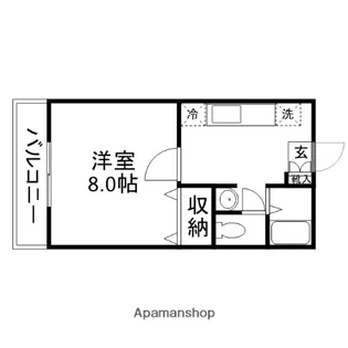 プロローグ花園【2階】の間取り