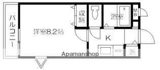 ヴィラ・フィオーレ【4階】の間取り