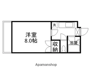 ロフティ花園【3階】の間取り