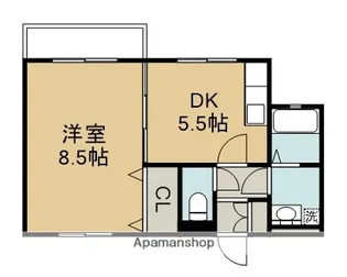 ポップ・アート・16【401号室】の間取り