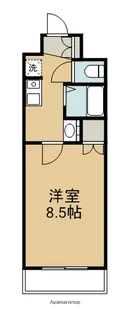 1Kの間取り画像