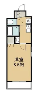 1Kの間取り画像