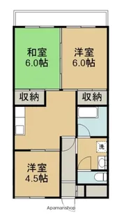 阿部ビル【403号室】の間取り