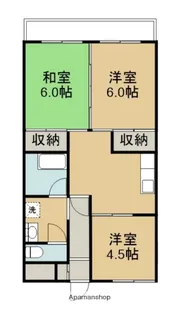 阿部ビル【105号室】の間取り