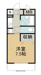 ヴェルドミールⅢ【3階】の間取り