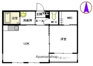 メゾン・S Ⅵ【202号室】の間取り