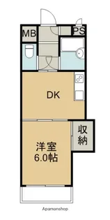 サンシティ吉成【507号室】の間取り