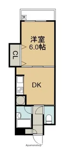 サンシティ吉成【1007号室】の間取り