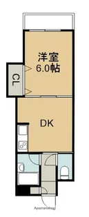 サンシティ吉成【503号室】の間取り