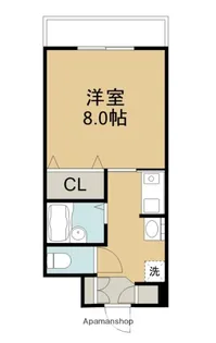 サンテラス東新川【403号室】の間取り