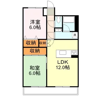 エクセル野田【403号室】の間取り