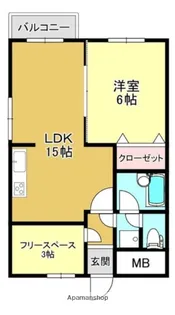 スカイコート大手町【501号室】の間取り