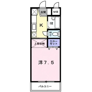 シャルマン外堀【3階】の間取り