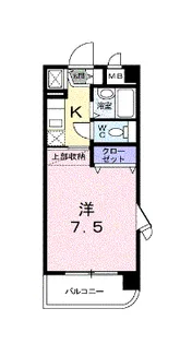 シャルマン外堀【6階】の間取り