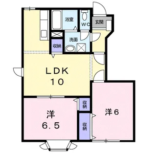 ファンタジー21【1階】の間取り