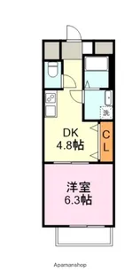 IMASA MORUGEN壱番館【6階】の間取り