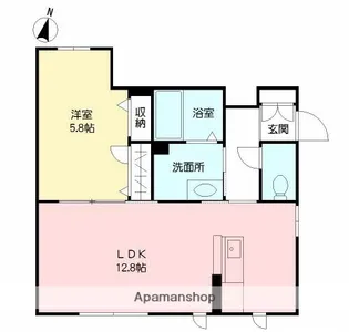 アミポート【103号室】の間取り