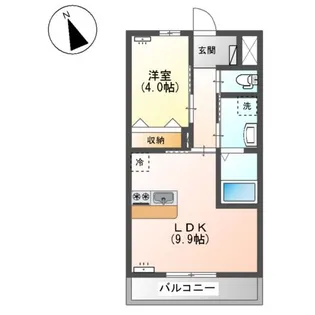 グレイス ヴィラⅢ【2階】の間取り