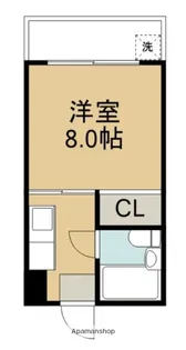 ダイヤモンドハウス大手町【302号室】の間取り