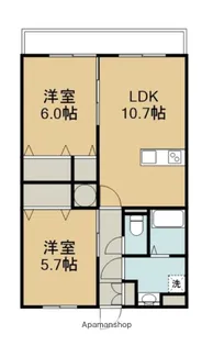 YOU ME ZEUS【1階】の間取り