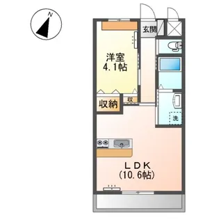 アールズ ハイム【1階】の間取り