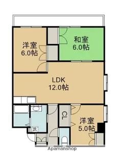 ステア天神【205号室】の間取り