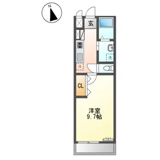 リタ・パルティール【2階】の間取り