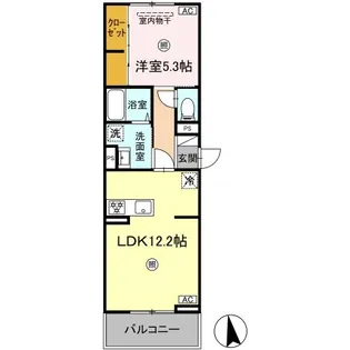 PREMILIFE新川【3階】の間取り