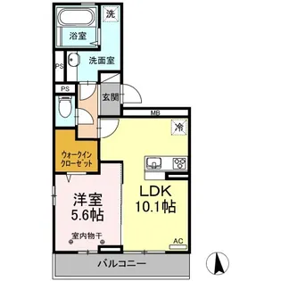 アルテ【3階】の間取り