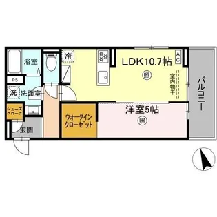 PREMILIFE須賀II【3階】の間取り