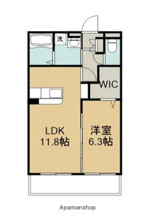 (仮称)ユーミー寺司【1階】の間取り