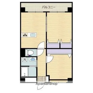 CORIN大在【2階】の間取り