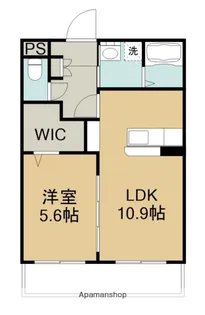 フルール小池原【1階】の間取り