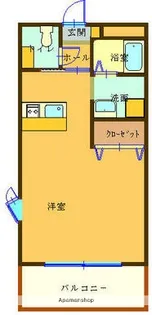 プレミール12番館【205号室】の間取り