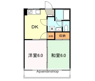 フォレスト8【302号室】の間取り