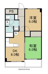 レジデンス須藤【203号室】の間取り