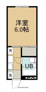 エスペランサ畑中Ⅰ【303号室】の間取り