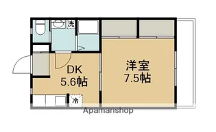 フォレストBB【404号室】の間取り