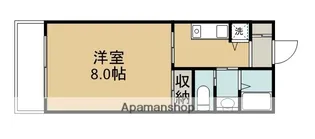 ラセーヌ賀来弐番館【203号室】の間取り