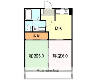 フォレスト10【405号室】の間取り