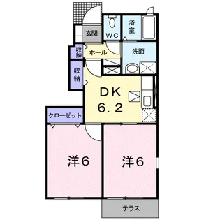 プリマヴェーラ葵T【1階】の間取り