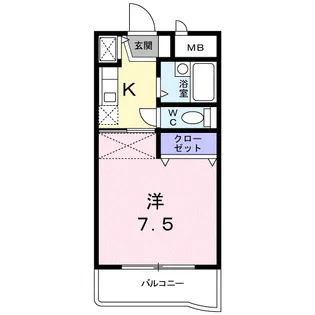 MAISON JEUNESSE【1階】の間取り
