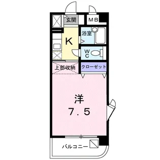 PRATIQUE顕徳【3階】の間取り