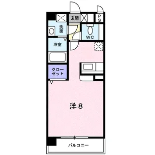 GRACE 下郡【3階】の間取り