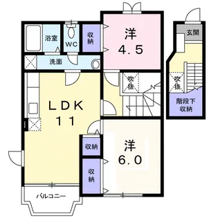 FAIN MOTION.Ⅱ【2階】の間取り