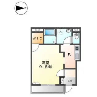 メイプル ガーデン【00101号室】の間取り