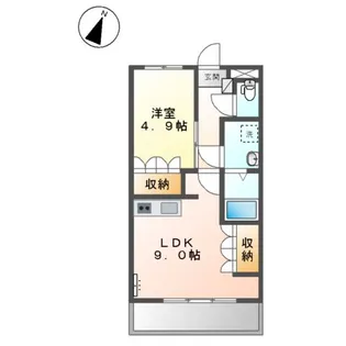 サングリーンズ【3階】の間取り