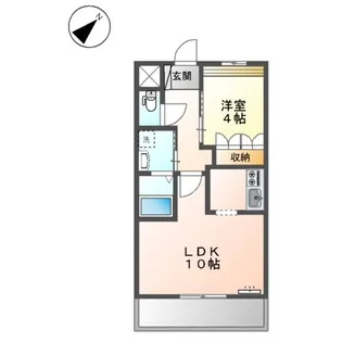 ブエナ ベンツーラ【2階】の間取り