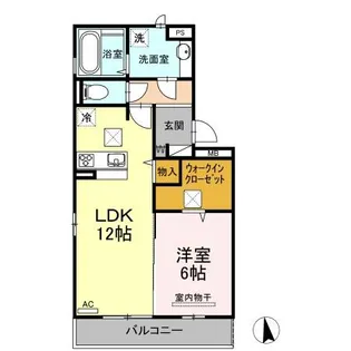 ONESTO横尾【1階】の間取り