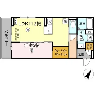 PREMILIFE下郡東【3階】の間取り